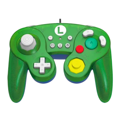 Геймпад Проводной Nintendo Switch Battle Pad Luigi (NSW-136U) Green