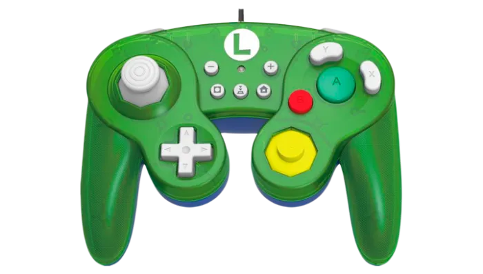 Геймпад Проводной Nintendo Switch Battle Pad Luigi (NSW-136U) Green