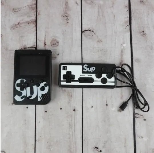 Приставка retro fc sup game box 400 игр dendy с джойстиком RF-400 Чёрный