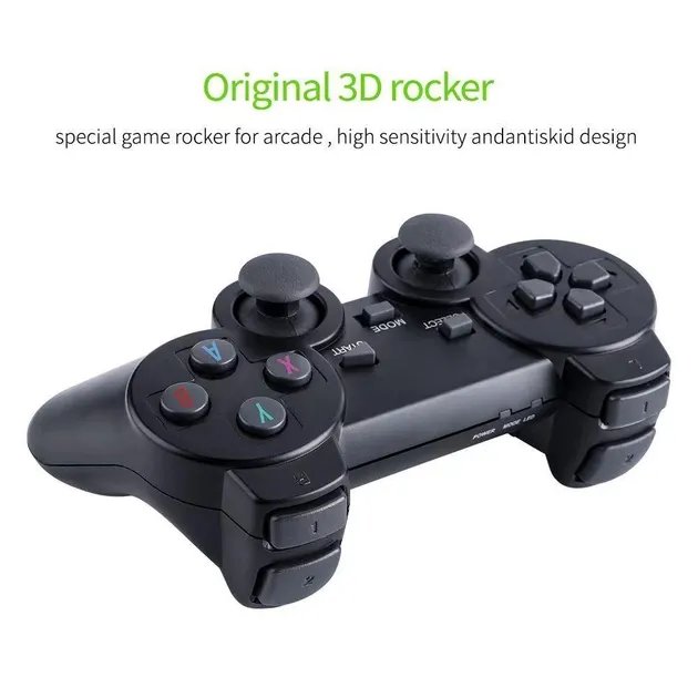 Игровая приставка Game Stick Lite 64 Gb для ТВ,4k Ultra HD, 2 геймпада 10000+игр PS1, Sega Play Station1 g-116