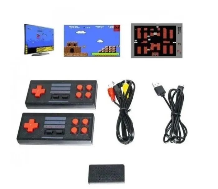 Игровая приставка консоль U-BOX EXTREME Mini Game Box - AHH-07, 620 игр с двумя беспроводными джойстиками 8bit