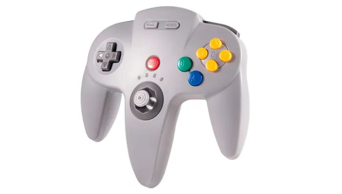 Геймпад Беспроводной RMC N64 2.4GHz Grey