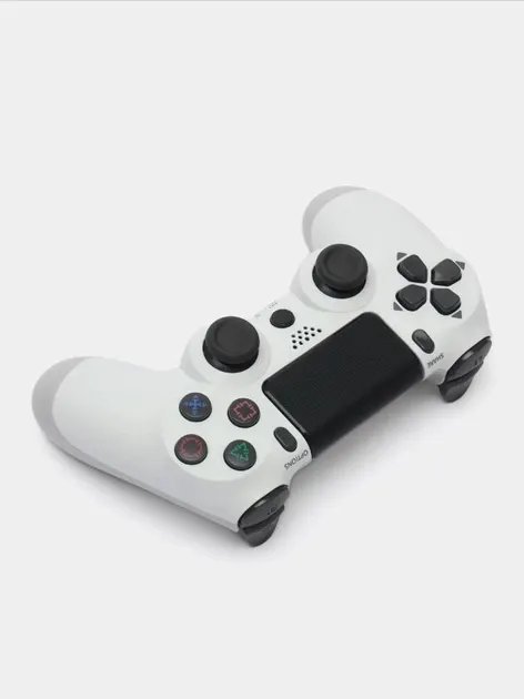 Беспроводной джойстик - геймпад для PS4 DoubleShock c полным функционалом (Белый)