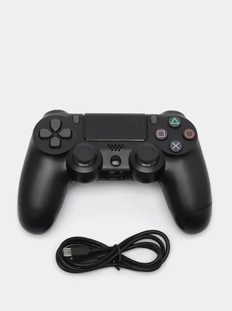 Беспроводной джойстик - геймпад для PS4 DoubleShock c полным функционалом (Черный)