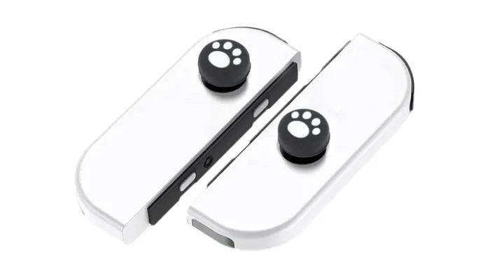 Накладки на Стики RMC Cat Paw for Nintendo Switch White 2шт