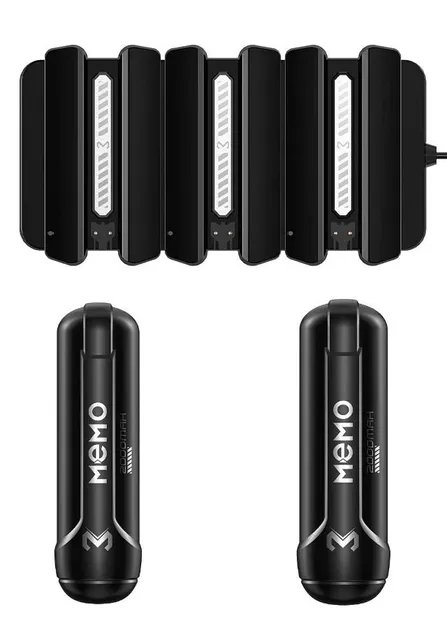 Станция для зарядки аккумуляторных батарей и два дополнительных аккумулятора от кулера MEMO DL10