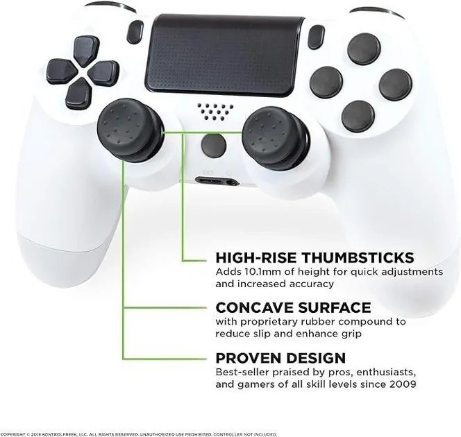 Накладки на стики KontrolFreek® ULTRA для Sony DualShock PS4 / DualSense PS5