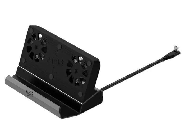 Зарядная док-станция YCE 9 в 1 для Steam Deck с охлаждением и RGB подсветкой, PD, USB*6, RJ45, HDMI 2.0