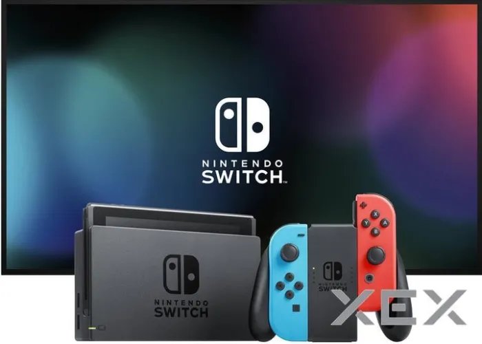 Игровая консоль Nintendo Switch неоновый красный / неоновый синий (045496452629)