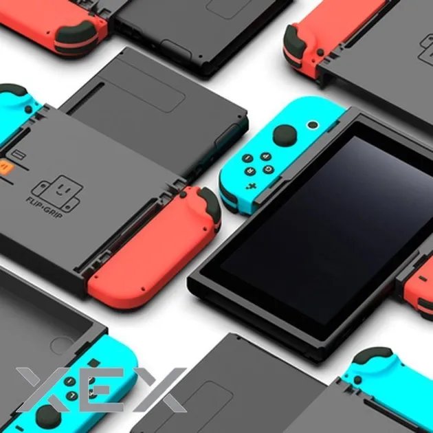 Игровая консоль Nintendo Switch неоновый красный / неоновый синий (045496452629)
