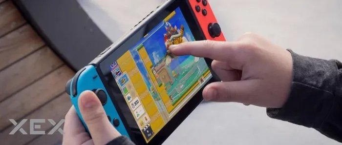 Игровая консоль Nintendo Switch неоновый красный / неоновый синий (045496452629)