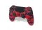 Беспроводной джойстик для PS4 камуфляж Красный Пластик