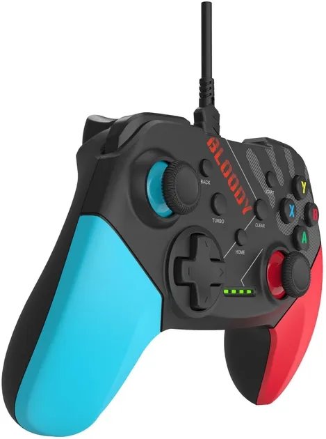 Проводной геймпад A4Tech Bloody GP30 Sports Blue (4711421995597)