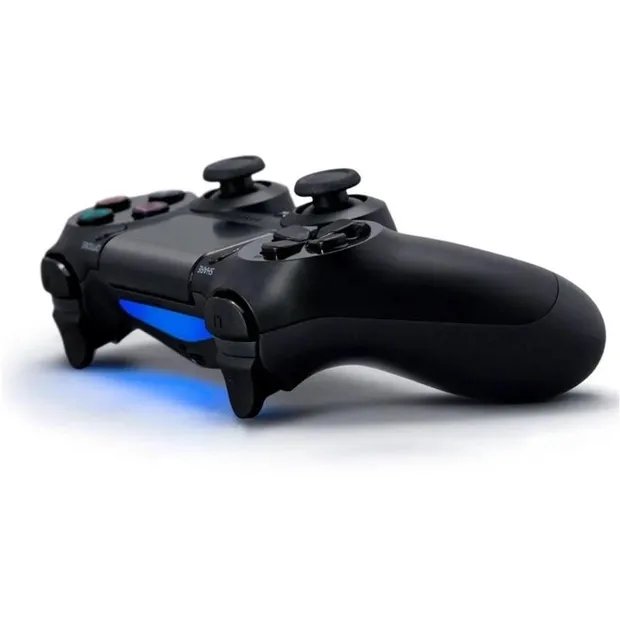 Бездротовий джойстик - геймпад Bluetooth для PS4/PC/Android з подвійною вібрацією (Чорний)