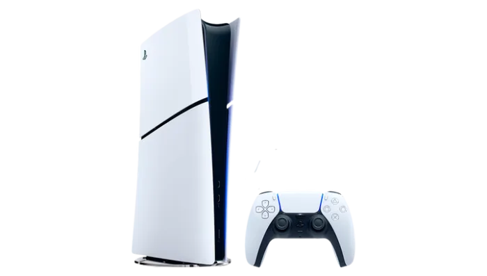 Набор Консоль Sony PlayStation 5 Slim Digital Edition 1TB (0000005932) White + Геймпад Беспроводной DualSense Cosmic Red