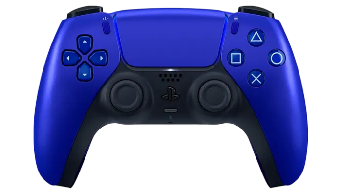 Набор Консоль Sony PlayStation 5 Slim Blu-ray 1TB (96989) White + Геймпад Беспроводной DualSense Cobalt Blue