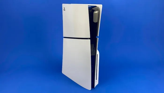 Набор Консоль Sony PlayStation 5 Slim Blu-ray 1TB (96989) White + Геймпад Беспроводной DualSense Cobalt Blue