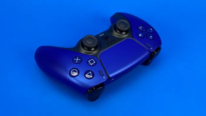 Набор Консоль Sony PlayStation 5 Slim Blu-ray 1TB (96989) White + Геймпад Беспроводной DualSense Cobalt Blue
