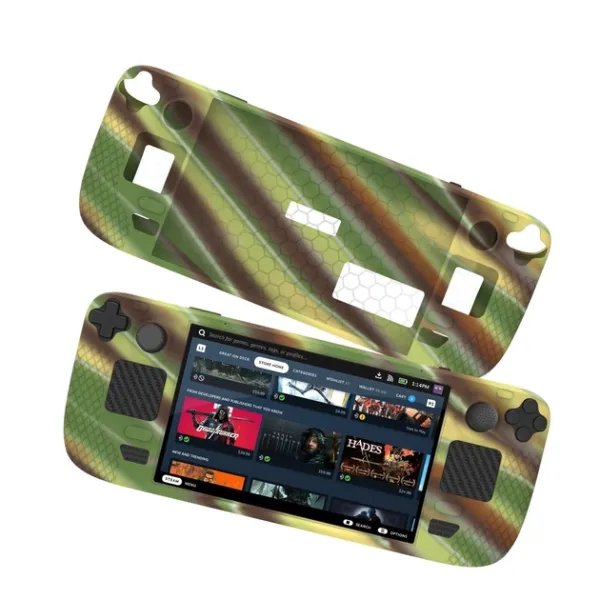 Защитный силиконовый чехол для Steam Deck Army