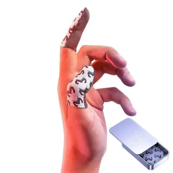 Игровые киберспортивные напальчники MEMO + METAL BOX с металлической коробкой | для игр на телефоне pubg mobile standoff 2