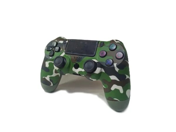 Беспроводной джойстик для PS4 камуфляж Зелёный Пластик