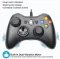 Джойстик проводной для Xbox 360 и ПК проводной манипулятор USB геймпад для хбокс 360 Черный