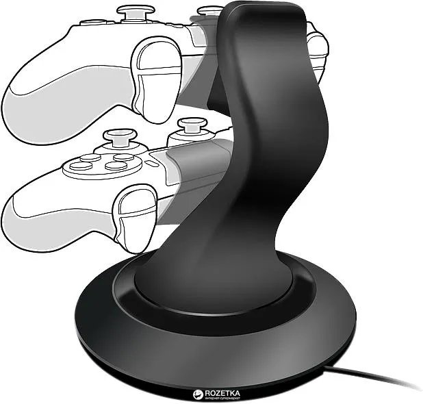 Зарядная станция SPEEDLINK TWINDOCK Charging System для PS4 Black (SL-4511-BK)