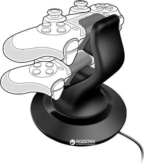 Зарядная станция SPEEDLINK TWINDOCK Charging System для PS4 Black (SL-4511-BK)